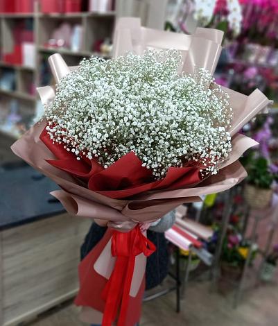 Букет цветов из: Гипсофила в Красной Горбатке